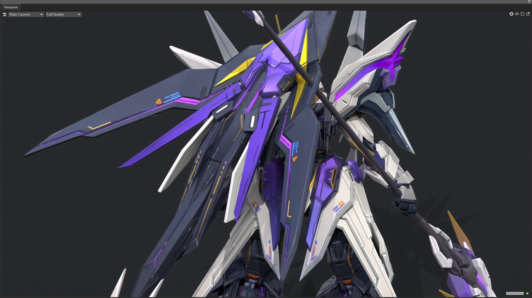 robot Low-poly 3D model_9