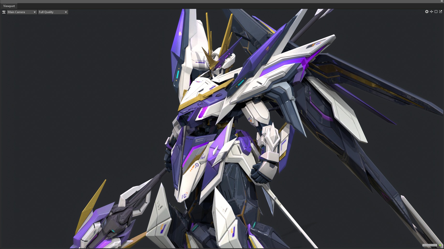 robot Low-poly 3D model_7