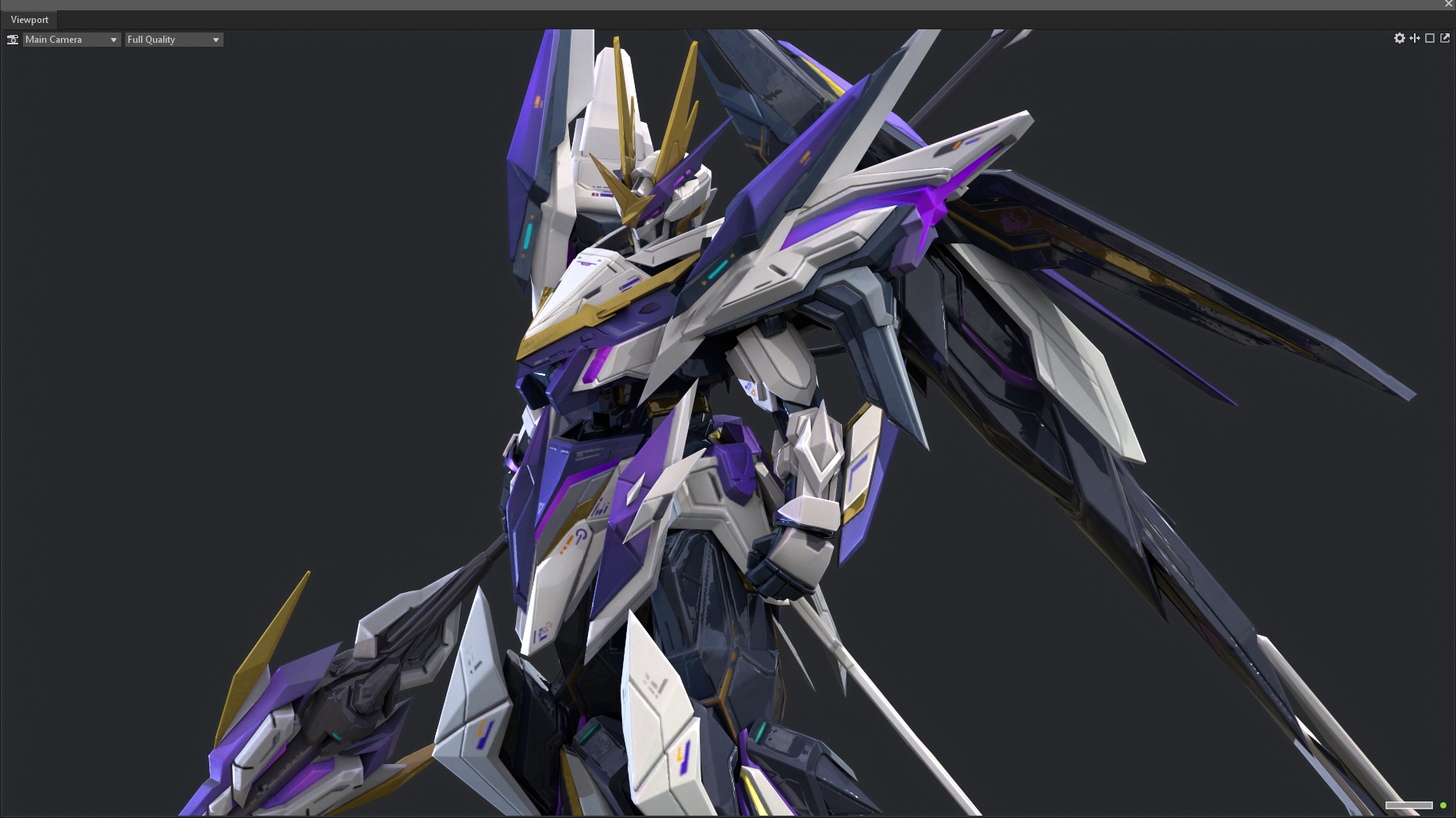 robot Low-poly 3D model_10