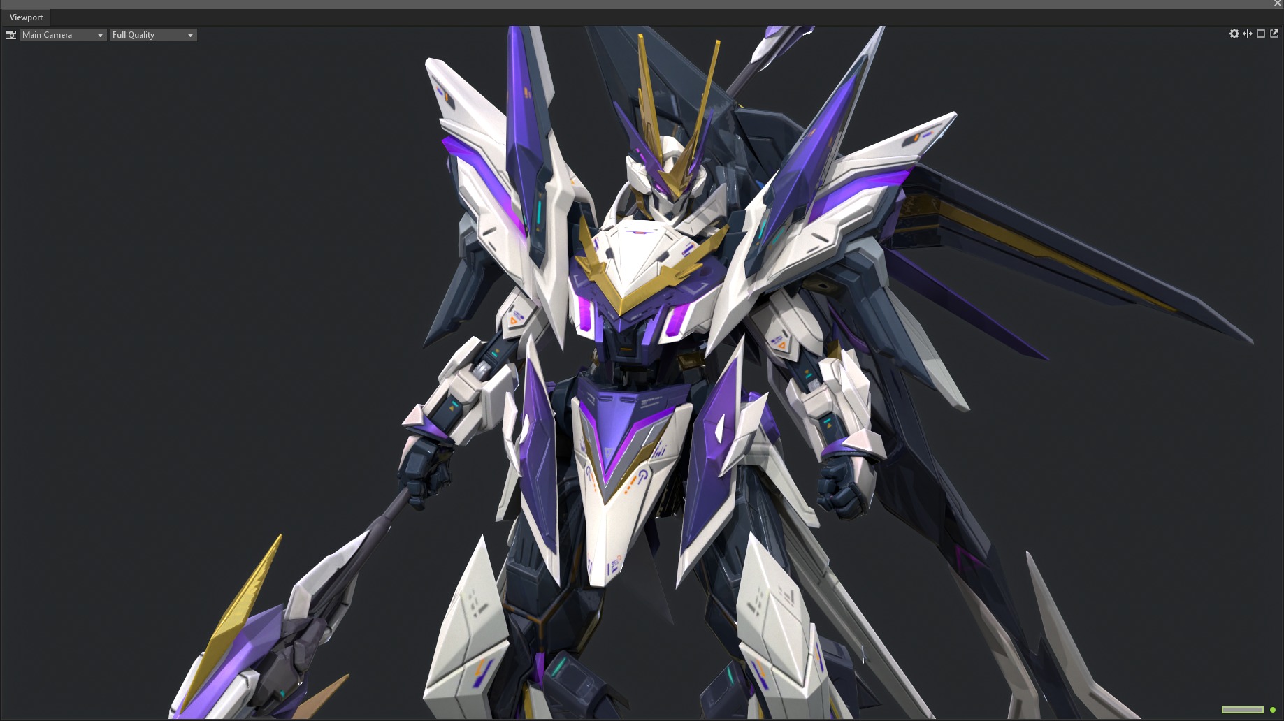 robot Low-poly 3D model_8