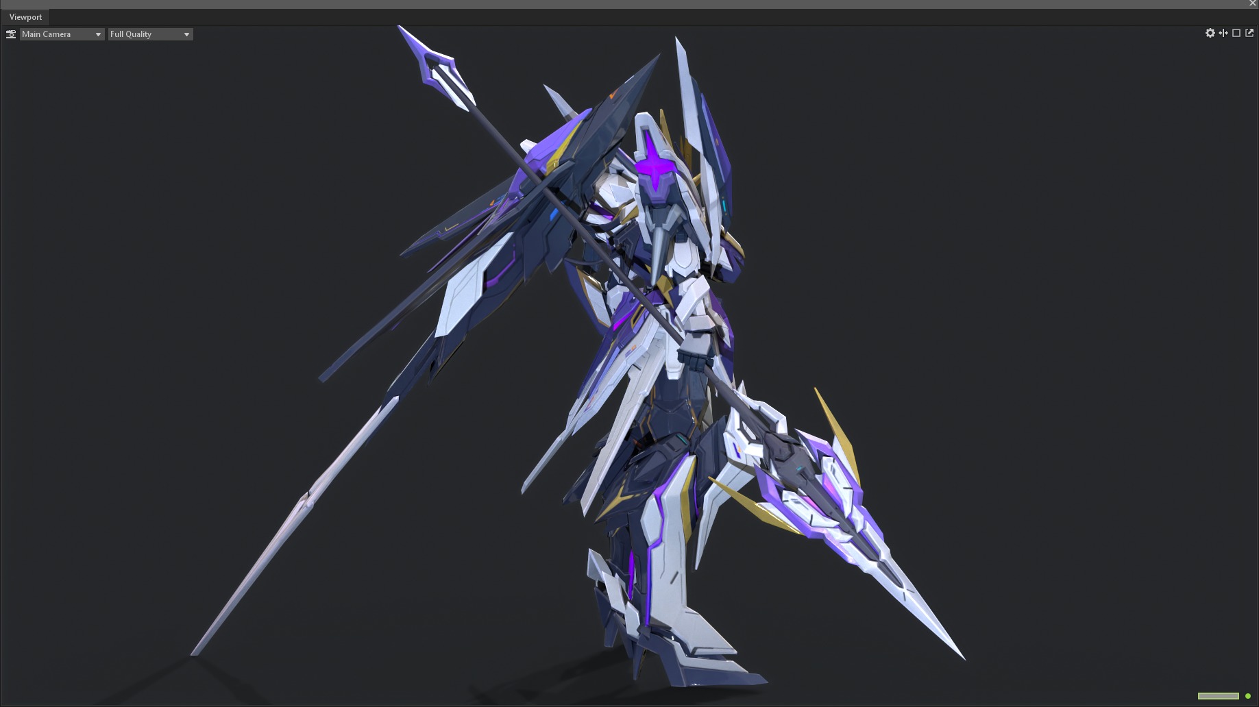 robot Low-poly 3D model_4