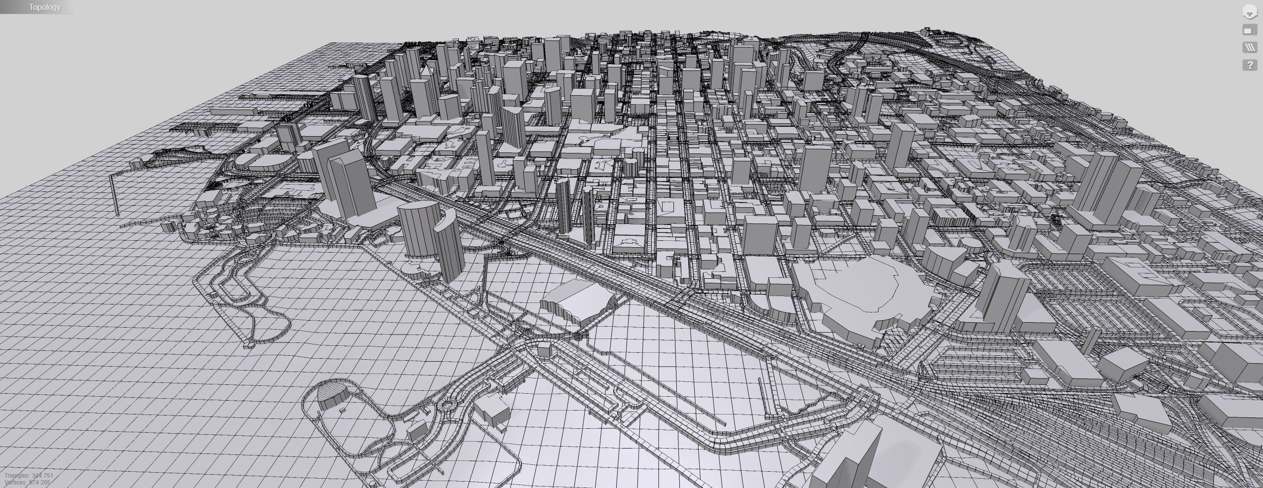 Cityscape San Diego California USA 3D model_15