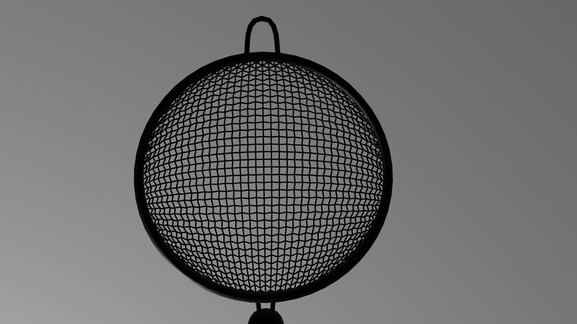 Strainer Low-poly 3D model_1