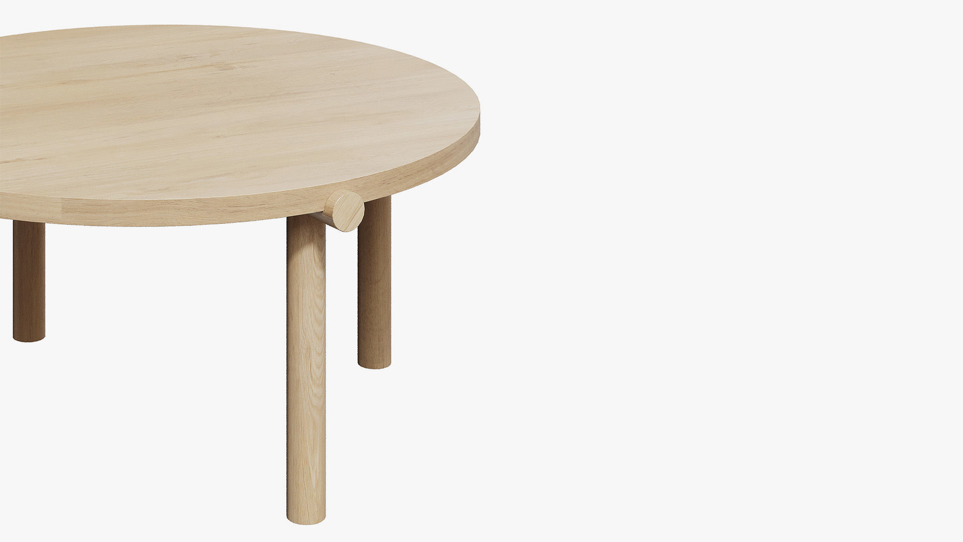 Coffee table Arden 3D model_3