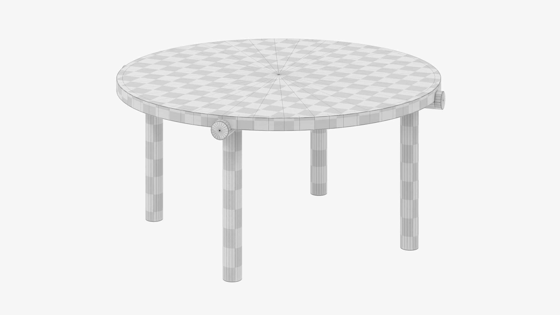 Coffee table Arden 3D model_5
