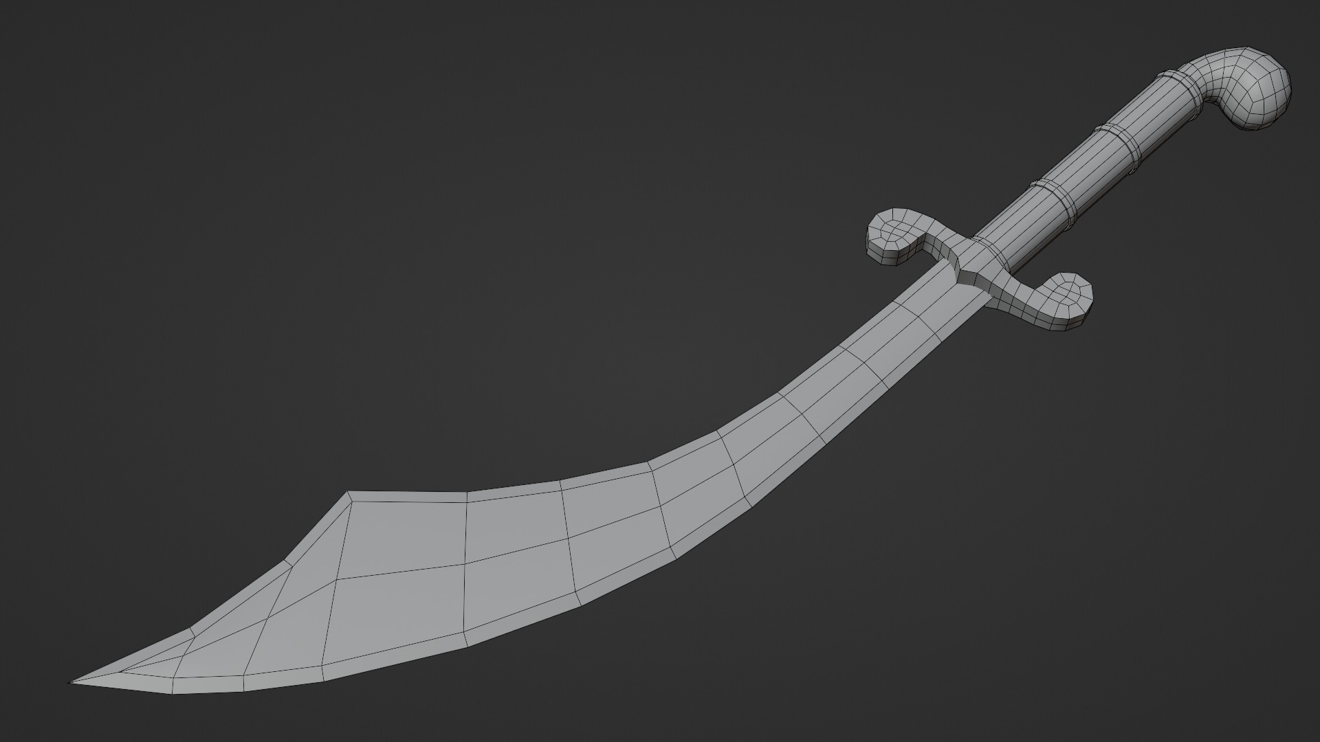 Sword Pack Low-poly 3D model_6