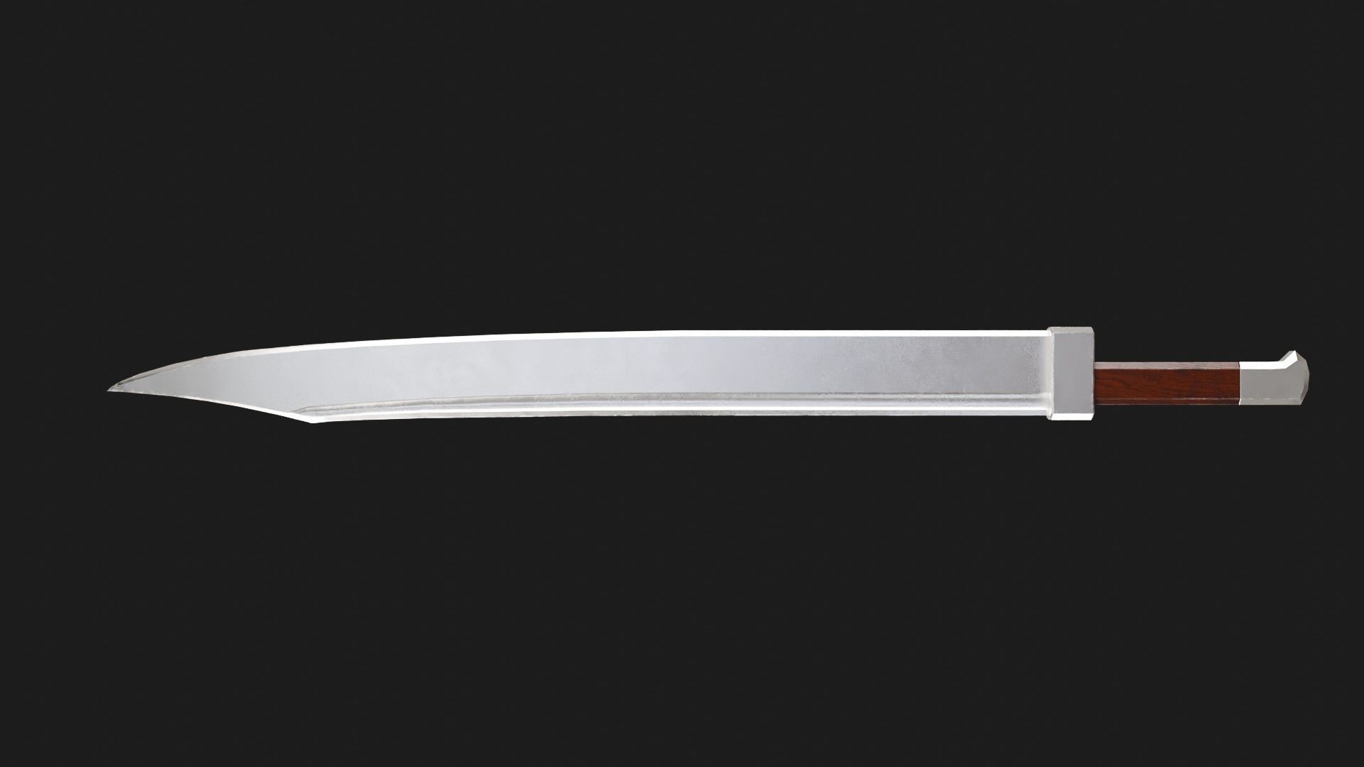 Sword Pack Low-poly 3D model_10