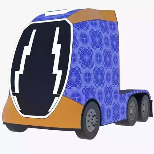 Future semitruck VIII PBR