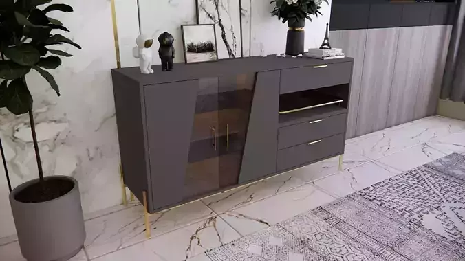 Buffet minimalist 150 x 45x 85 cm 
