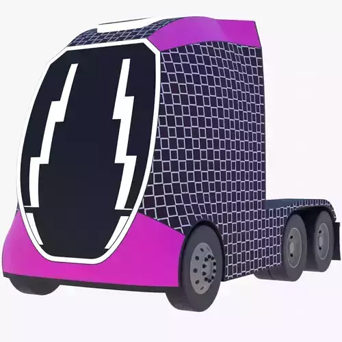 Future semitruck IX PBR