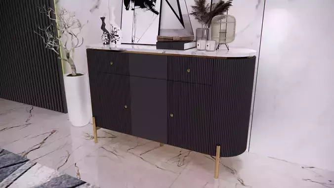 Buffet minimalist 140 x 40 x 85 cm 