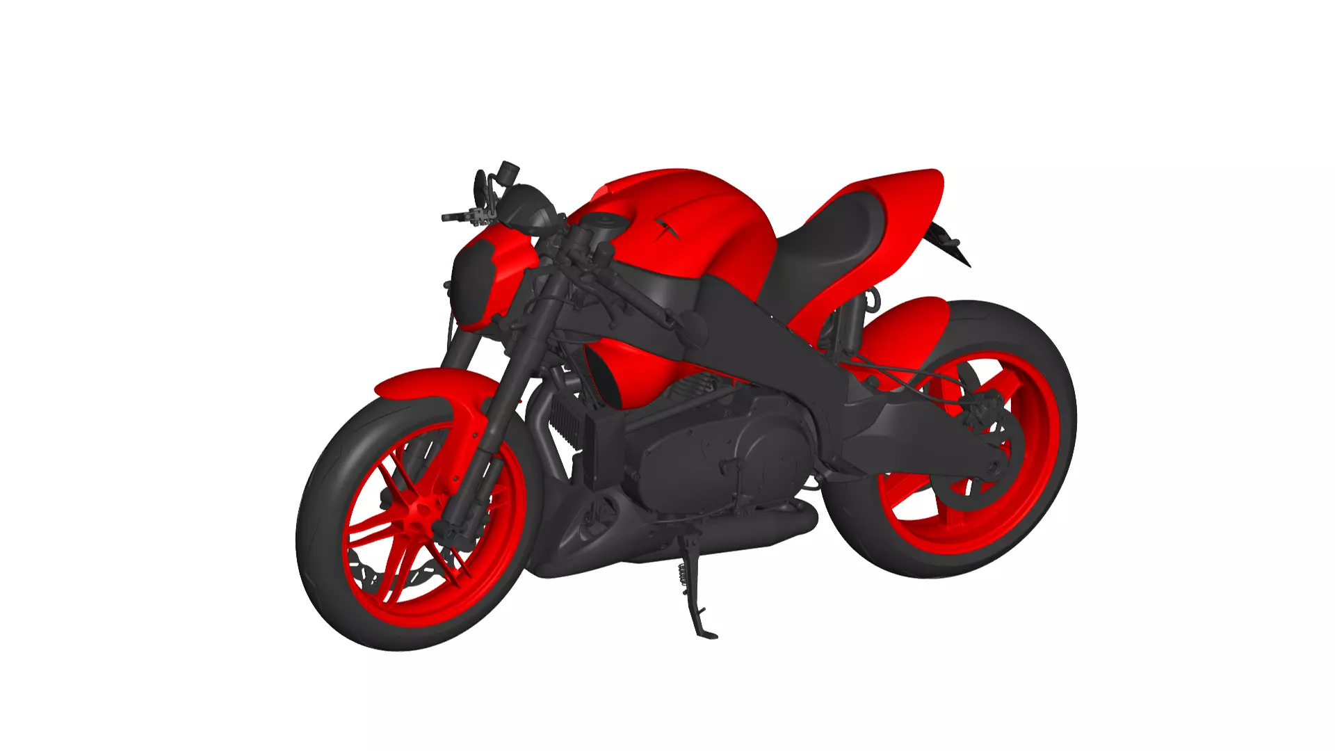 Buell XB12S 3D model