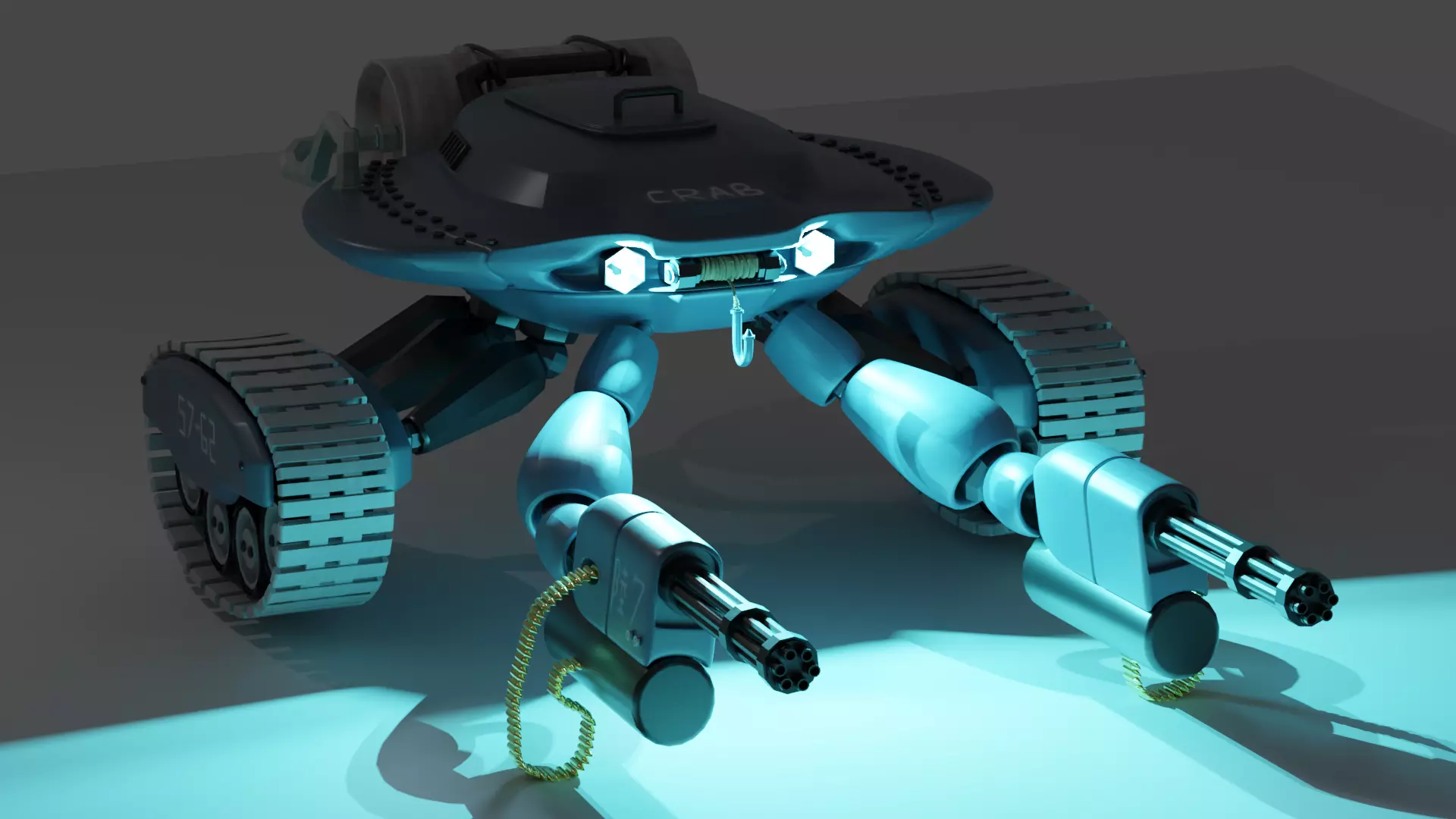 Crab 3d Model 2D Design by unknown artist 3D model_0