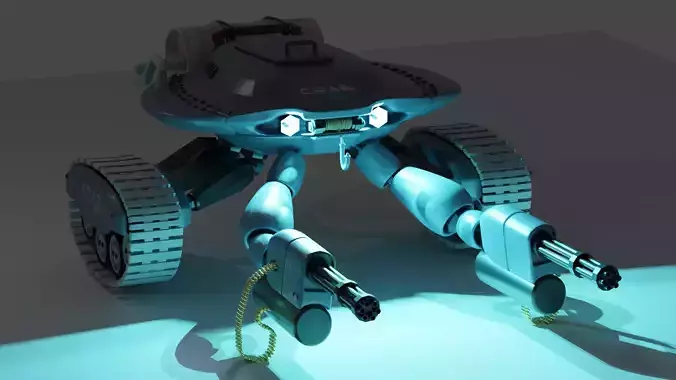 Crab 3d Model 2D Design by unknown artist 3D model