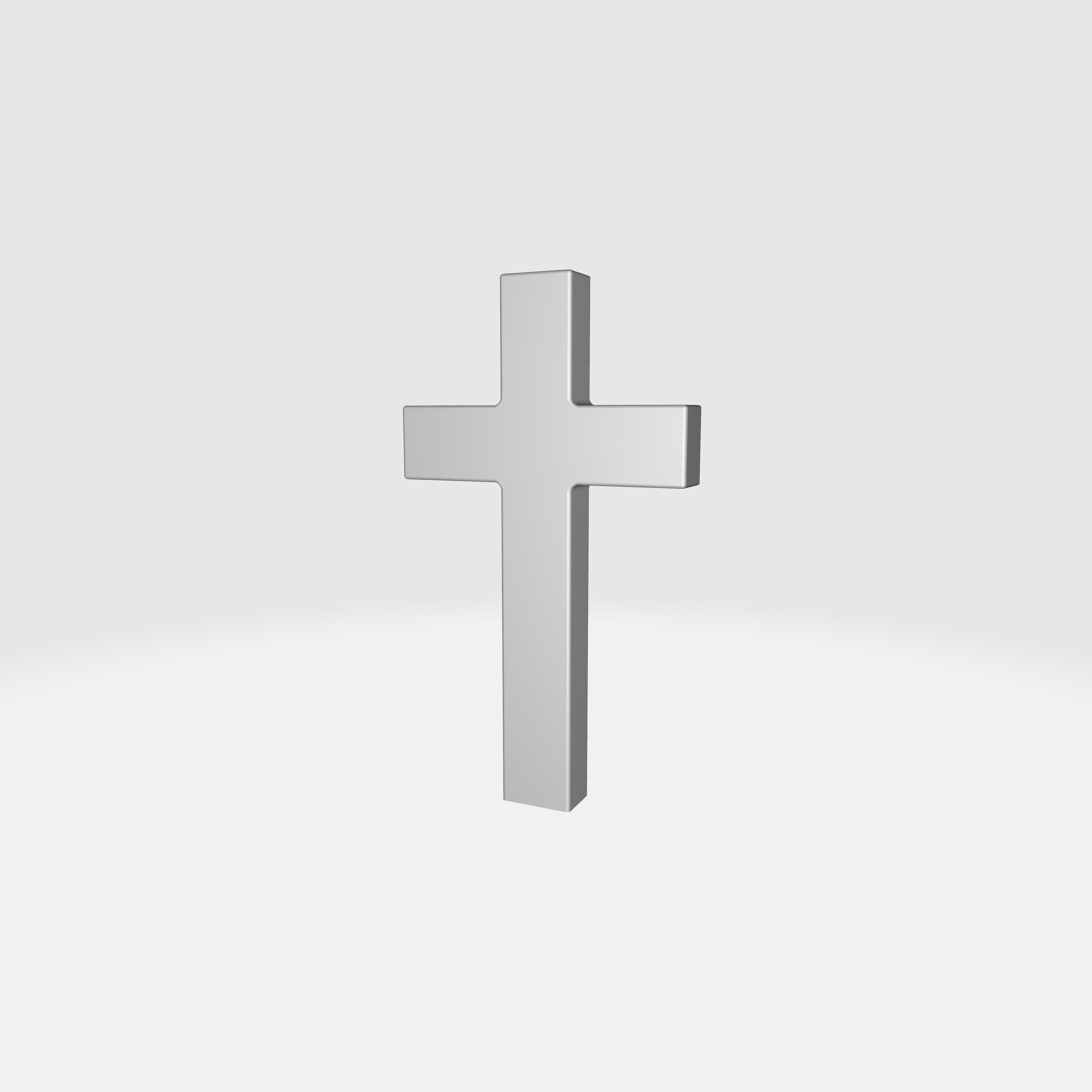 Versatile Cross Model in Multiple Formats - cross 2 3D model_2
