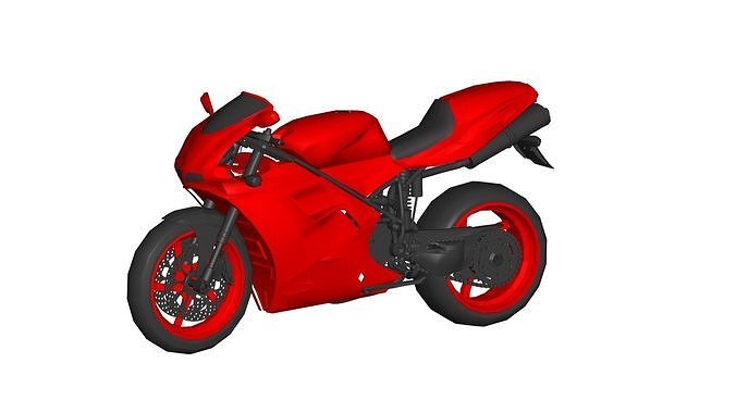 Ducati 748 3D model