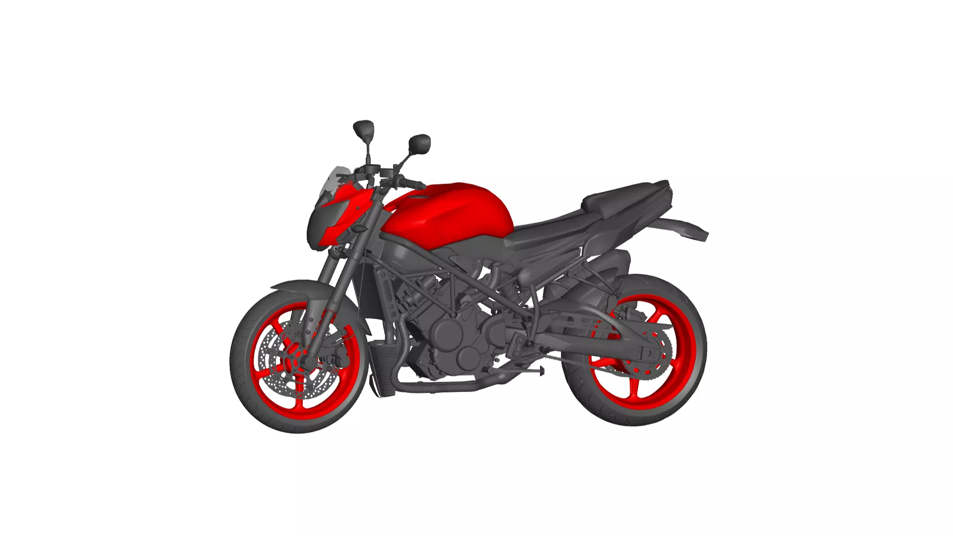 Ducati StreetFighter 3D model_0