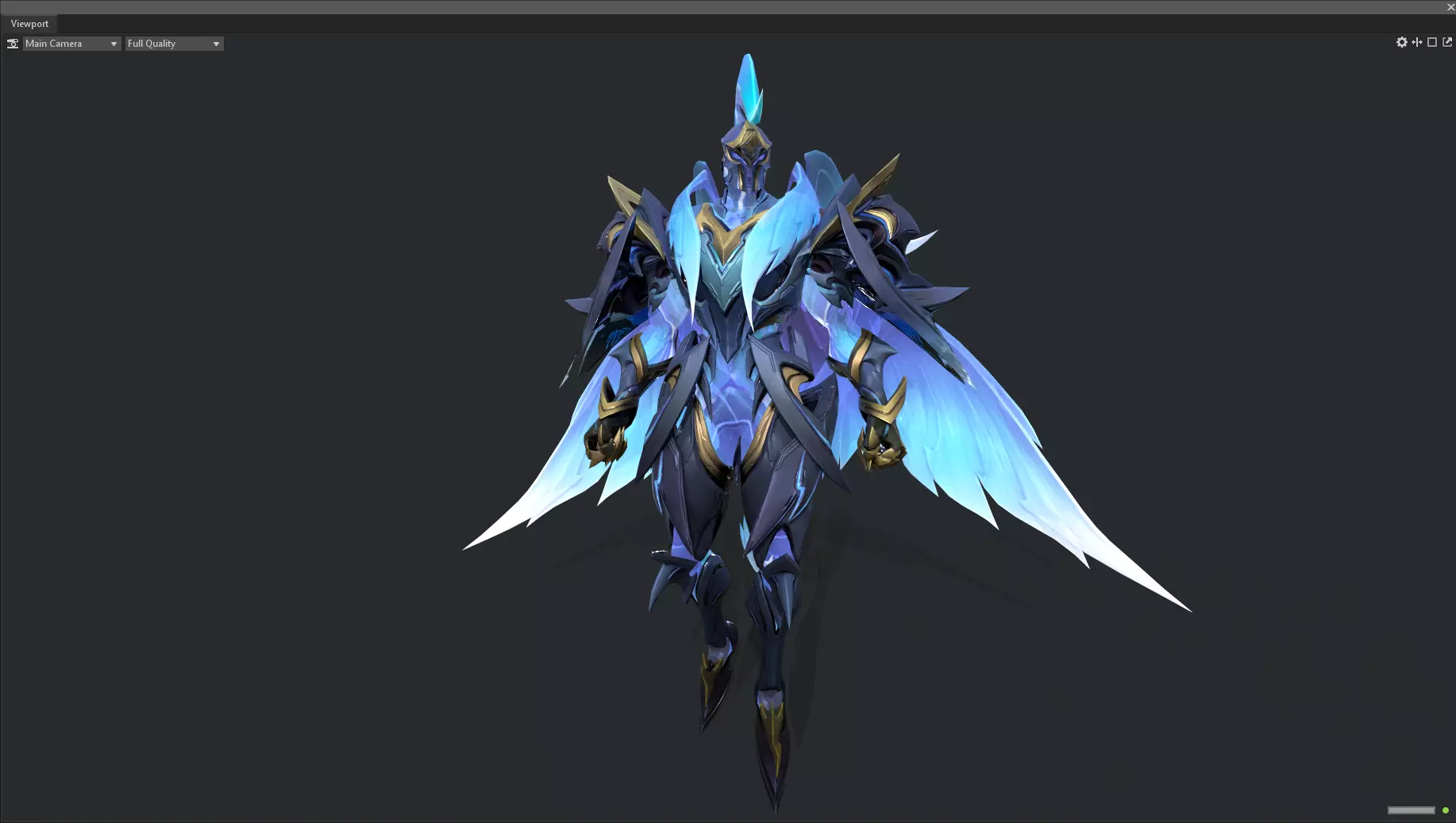 angel Low-poly 3D model