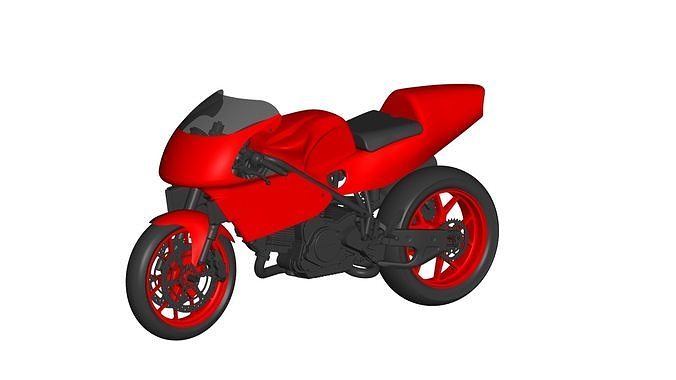 Ducati 848 3D model