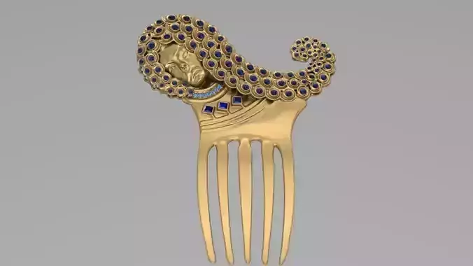 Assyrian jewelry - comb