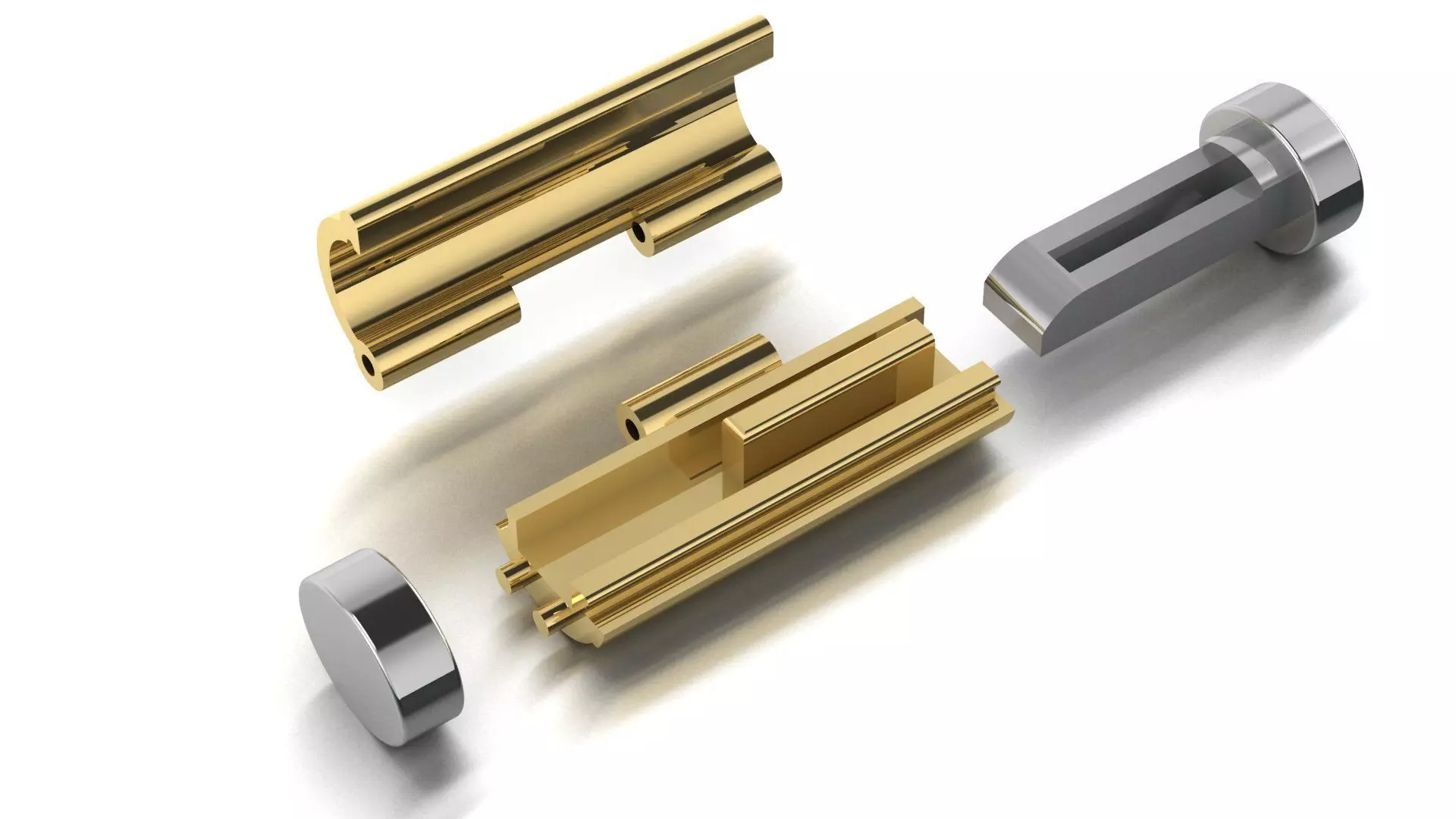 Lock Box Oval Bracelet or Necklace  Lock Box G-520 3D print model_0