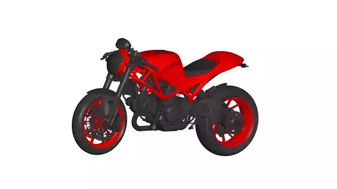 Ducati Monster 3D model