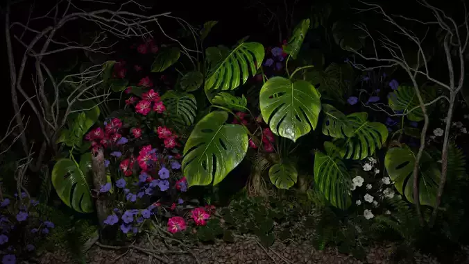 Plants for nature pack 3D Model Collection