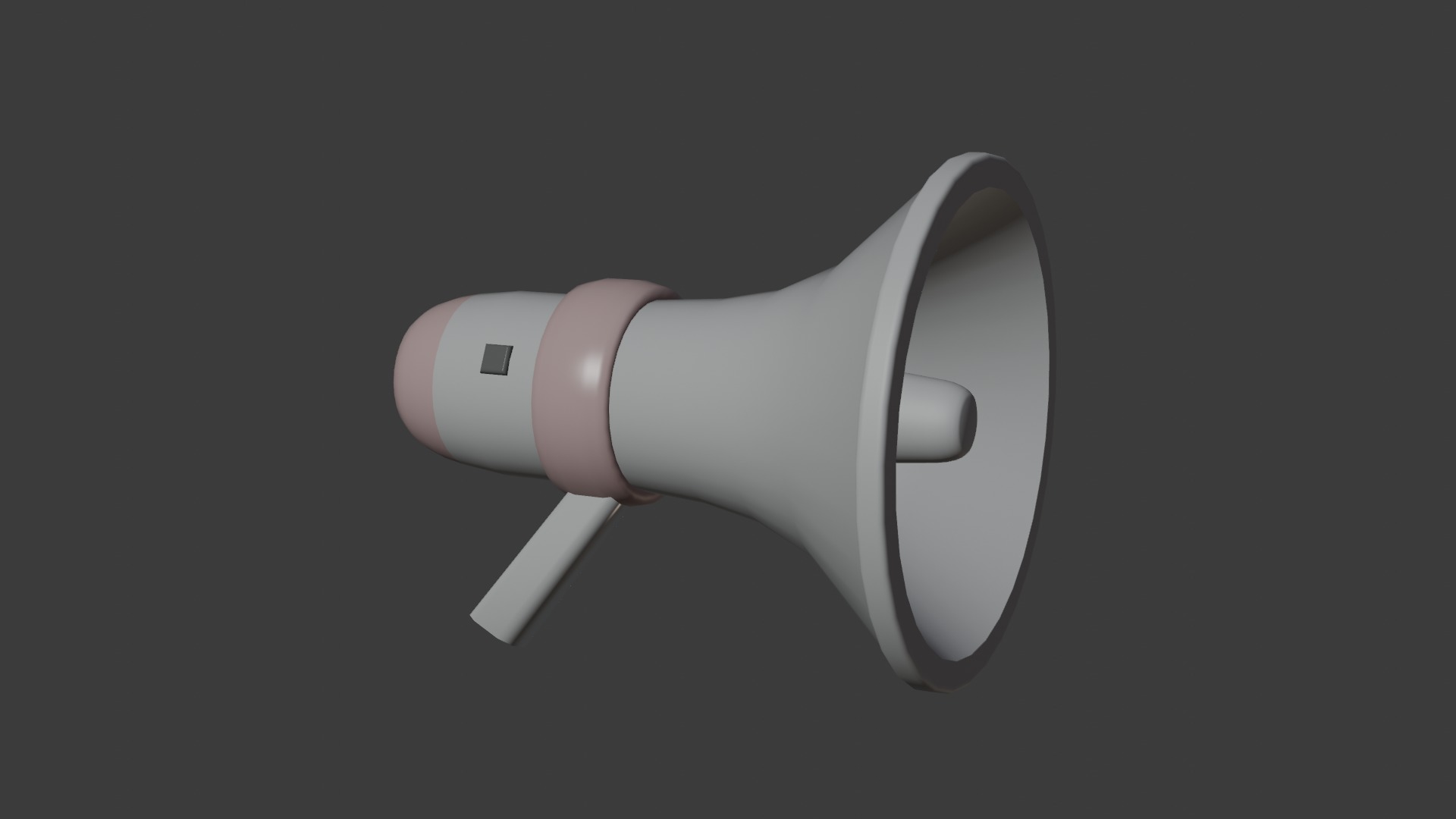 Speaker Low-poly 3D model_5