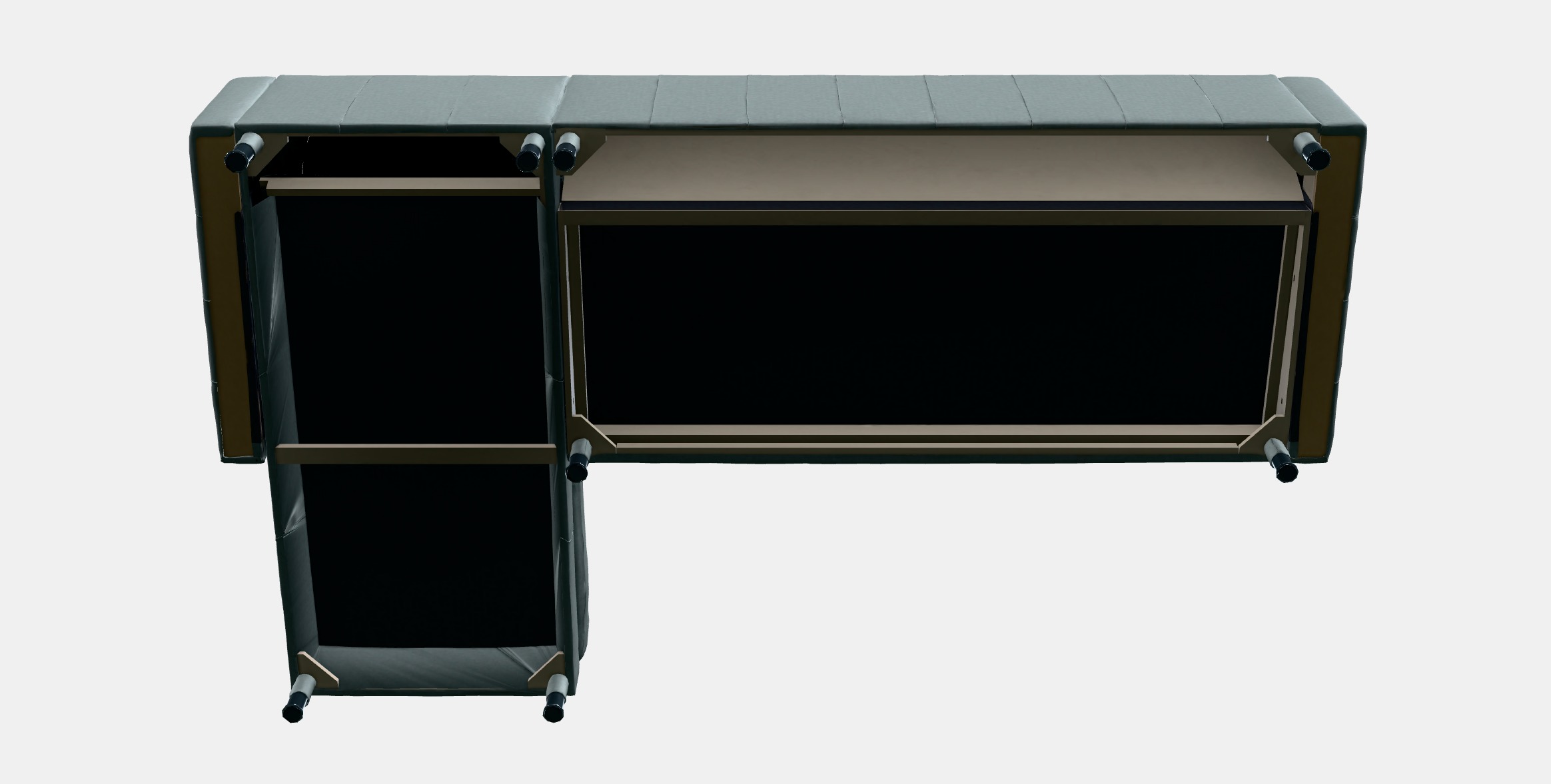 LANDSKRONA 4-seat sofa 3 Low-poly 3D model_8