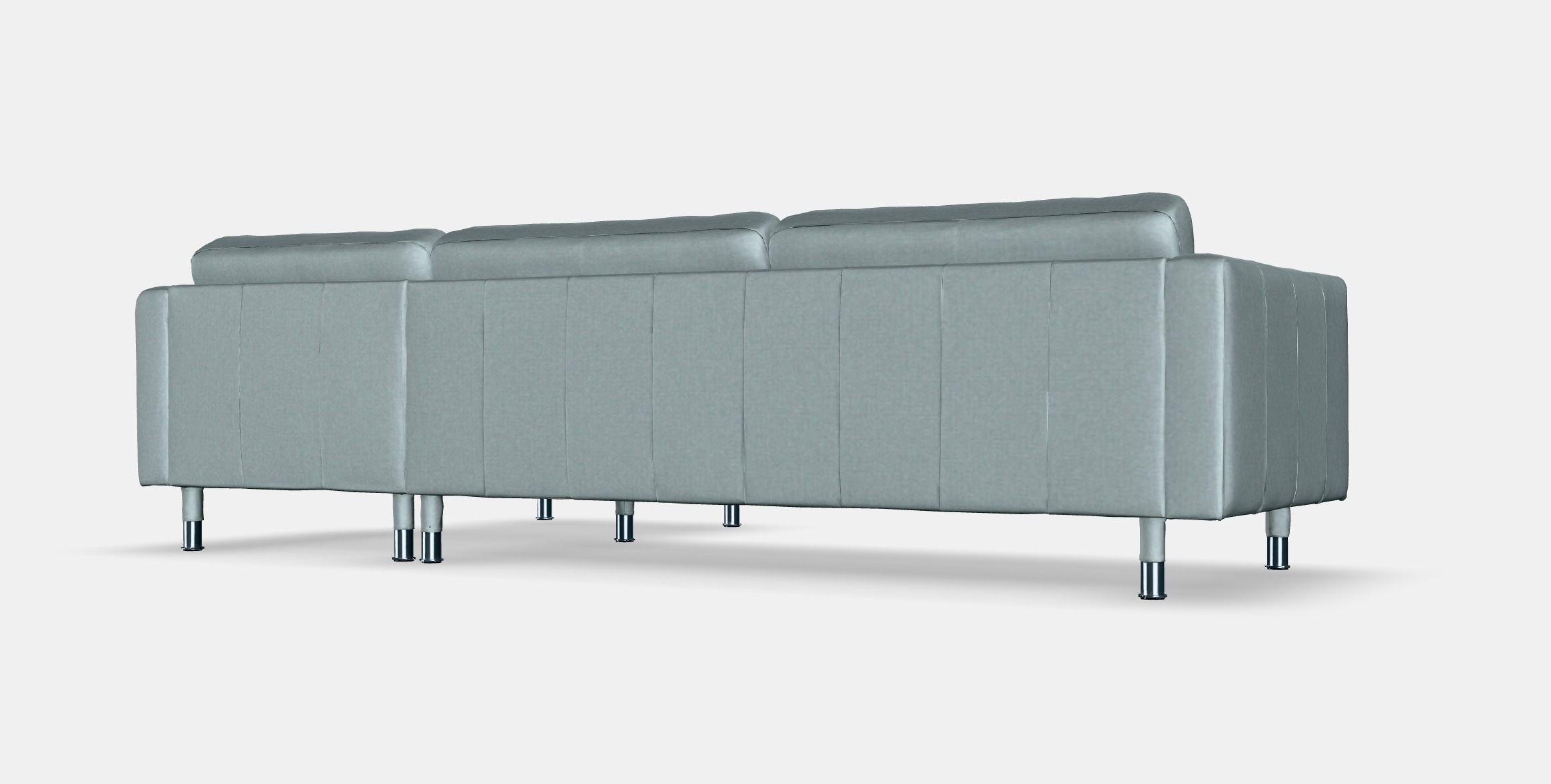 LANDSKRONA 4-seat sofa 3 Low-poly 3D model_6