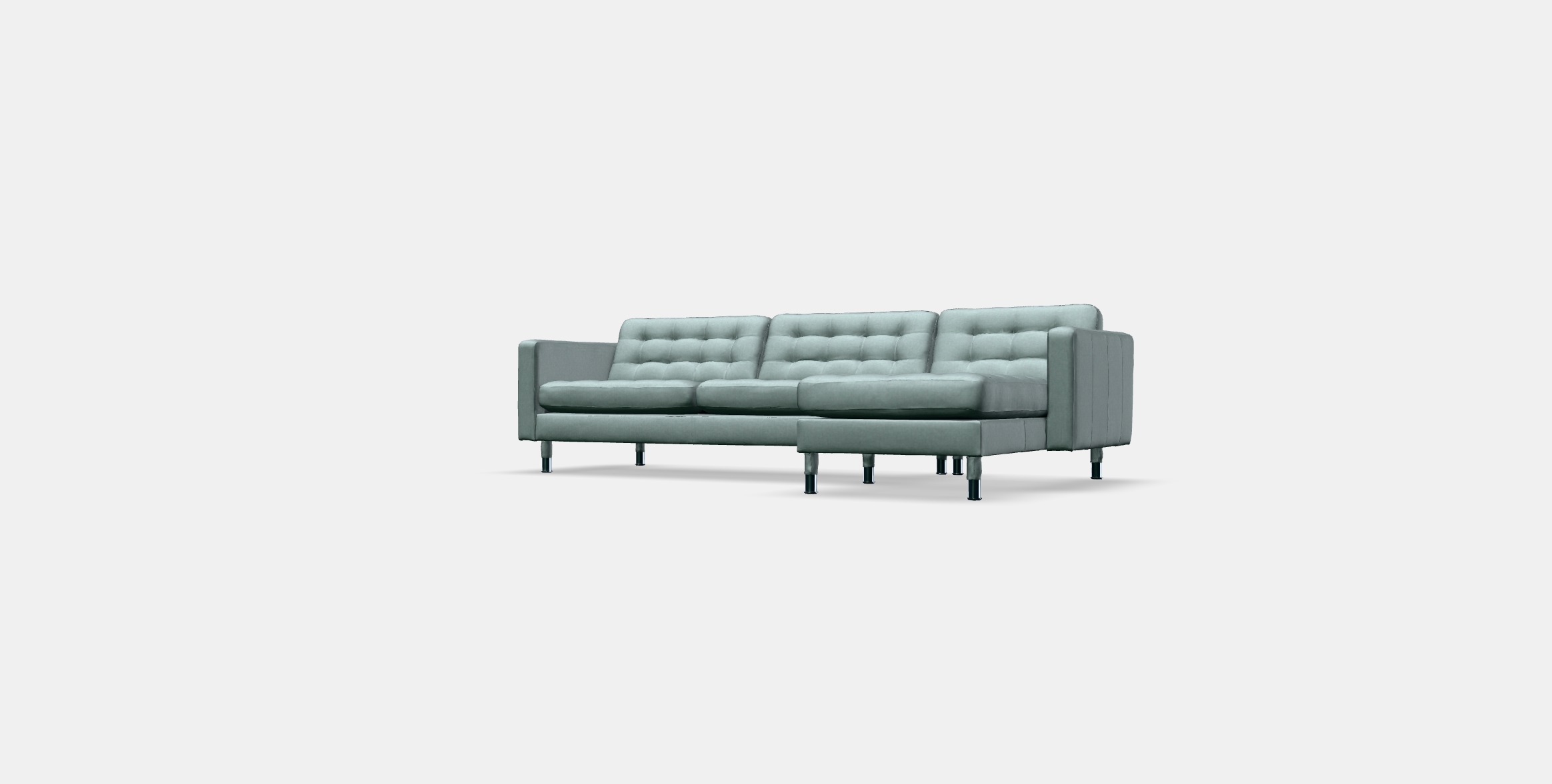 LANDSKRONA 4-seat sofa 3 Low-poly 3D model_12