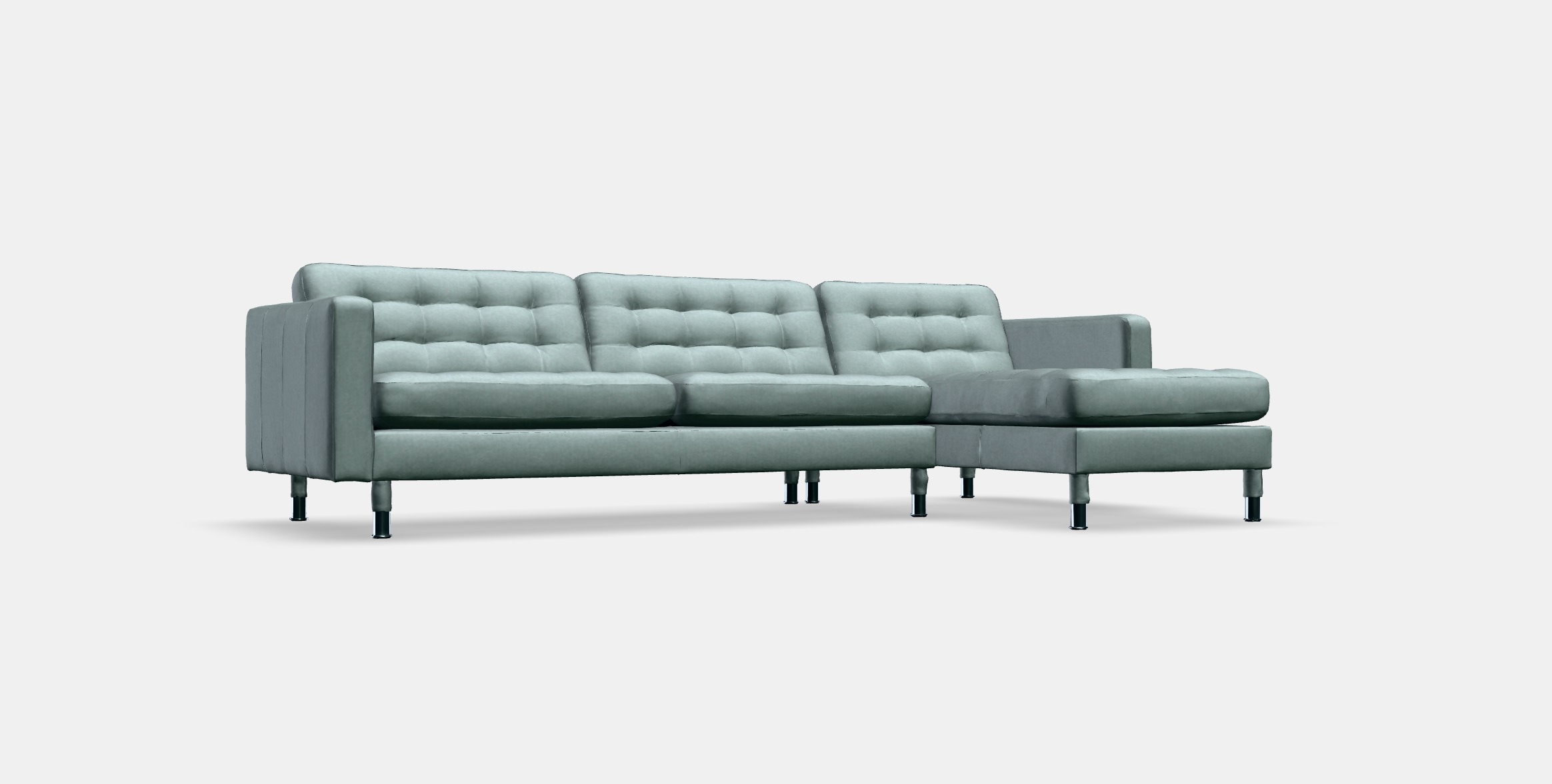 LANDSKRONA 4-seat sofa 3 Low-poly 3D model_9
