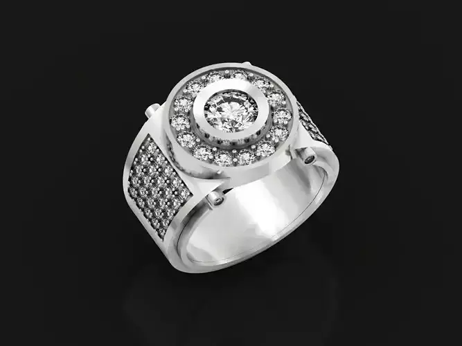 Engagement diamond ring 1367