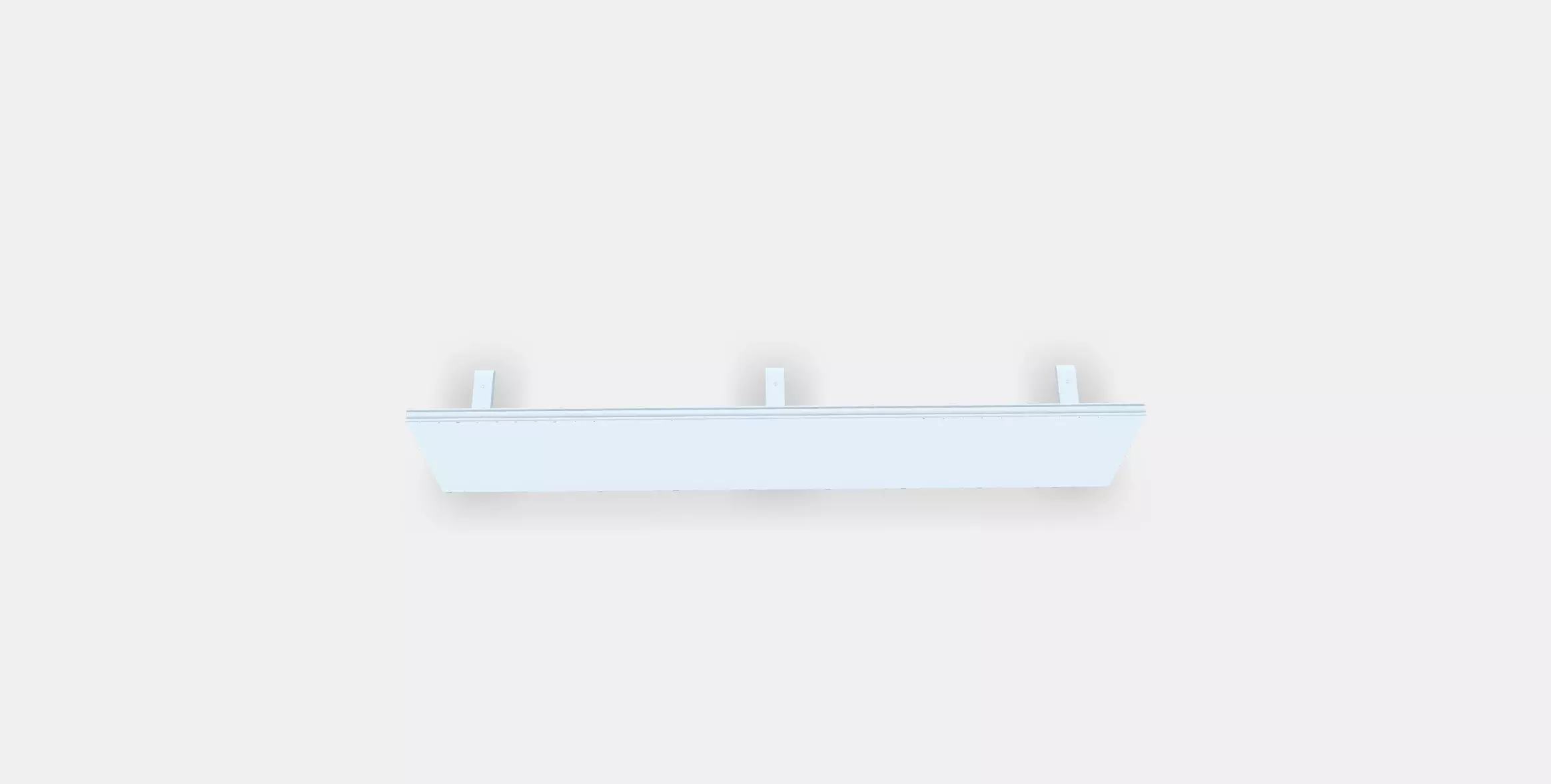 BERGSHULT - RAMSHULT Wall shelf 3 Low-poly 3D model_0