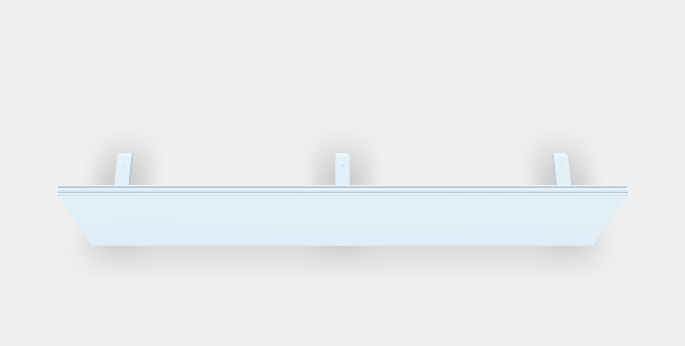 BERGSHULT - RAMSHULT Wall shelf 3 Low-poly 3D model_4