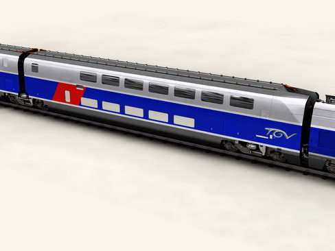 TGV Duplex 3D model_7