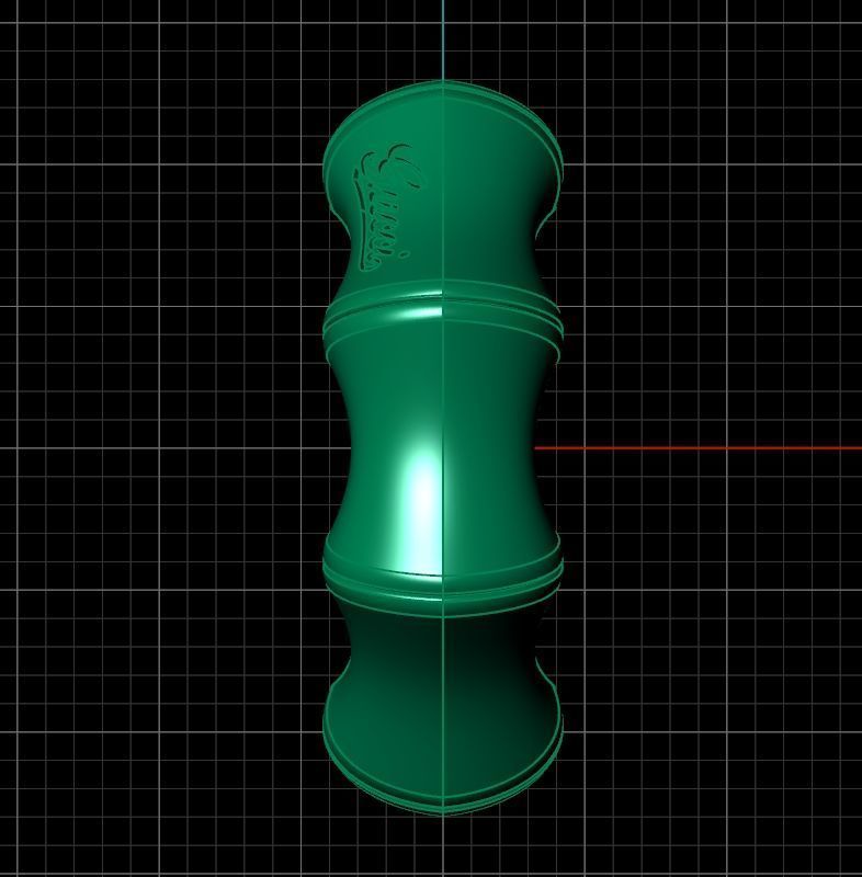 Gucci ring Bamboo 1364 3D print model_9