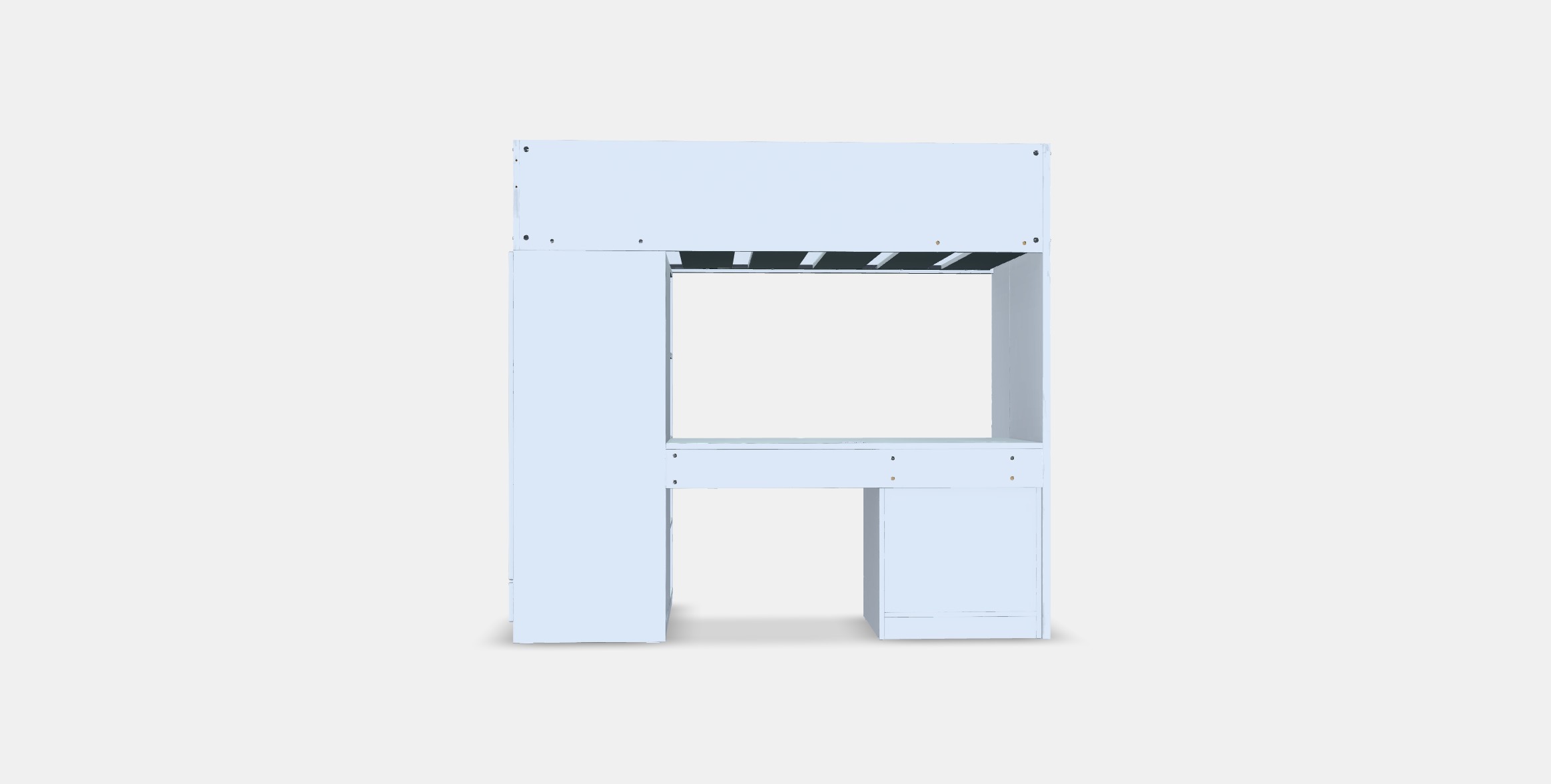 SMASTAD Loft bed 1 Low-poly 3D model_14