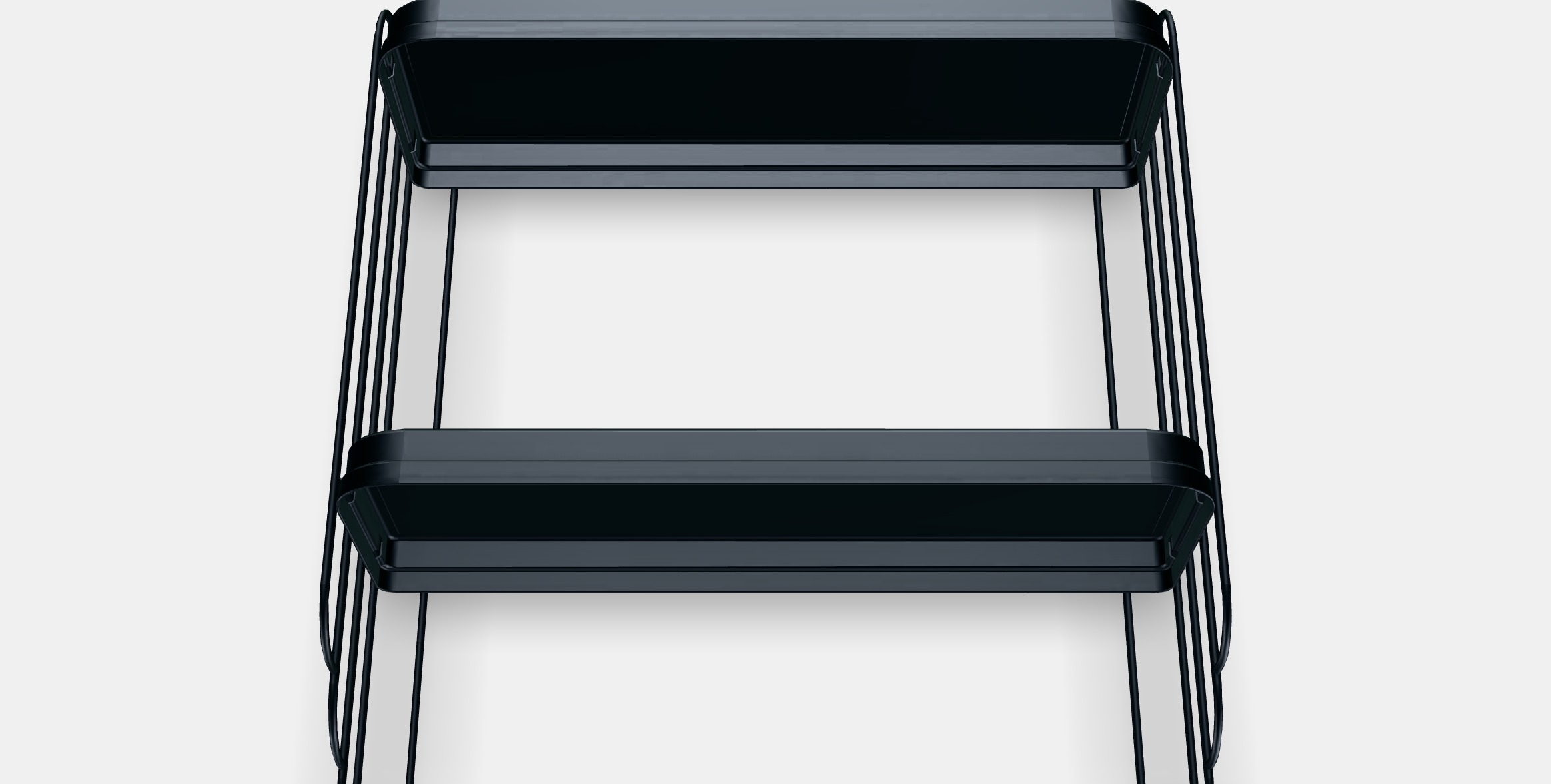 APOTEKARE Wall shelf Low-poly 3D model_4