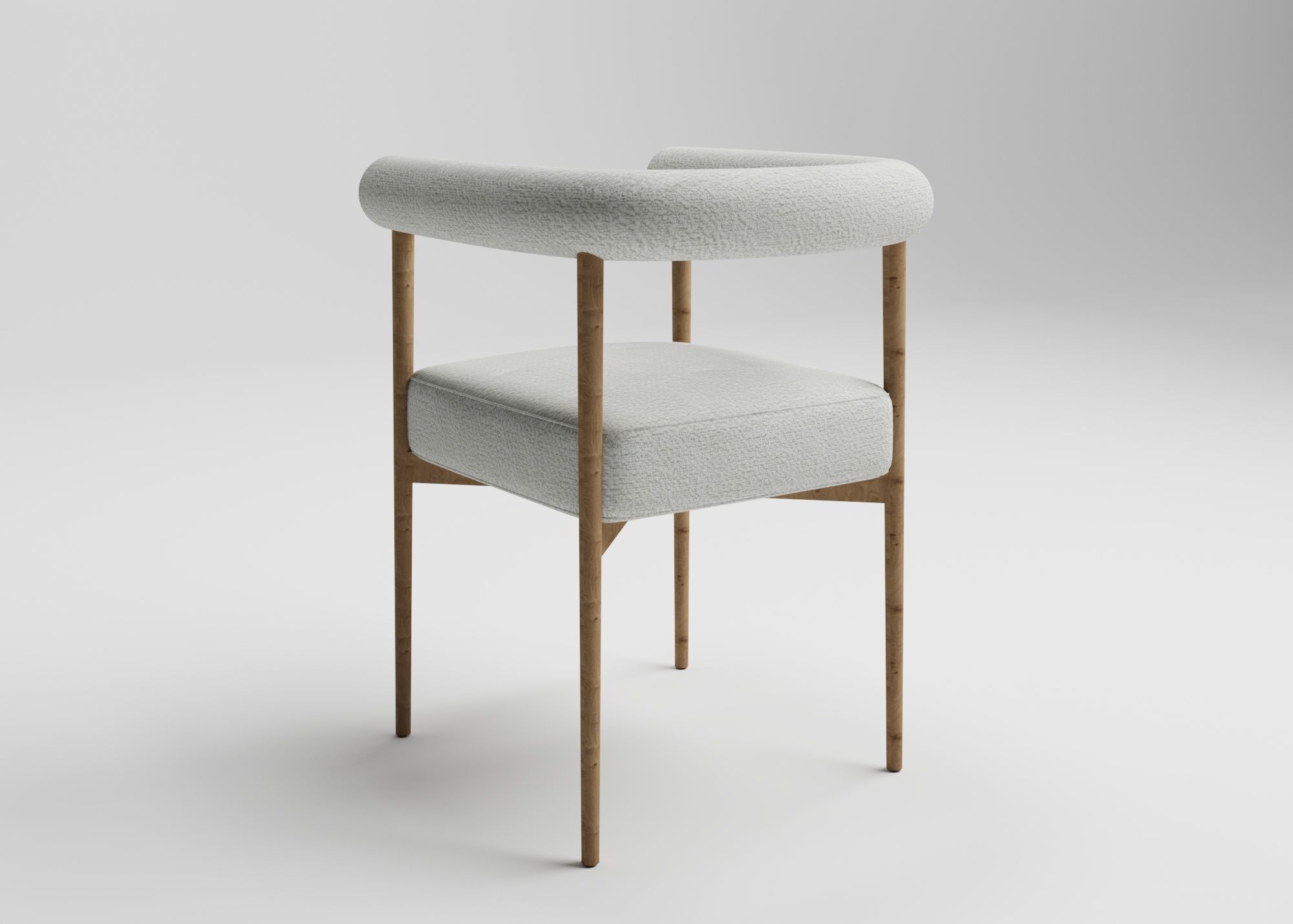 Modern Chair 3D model_3