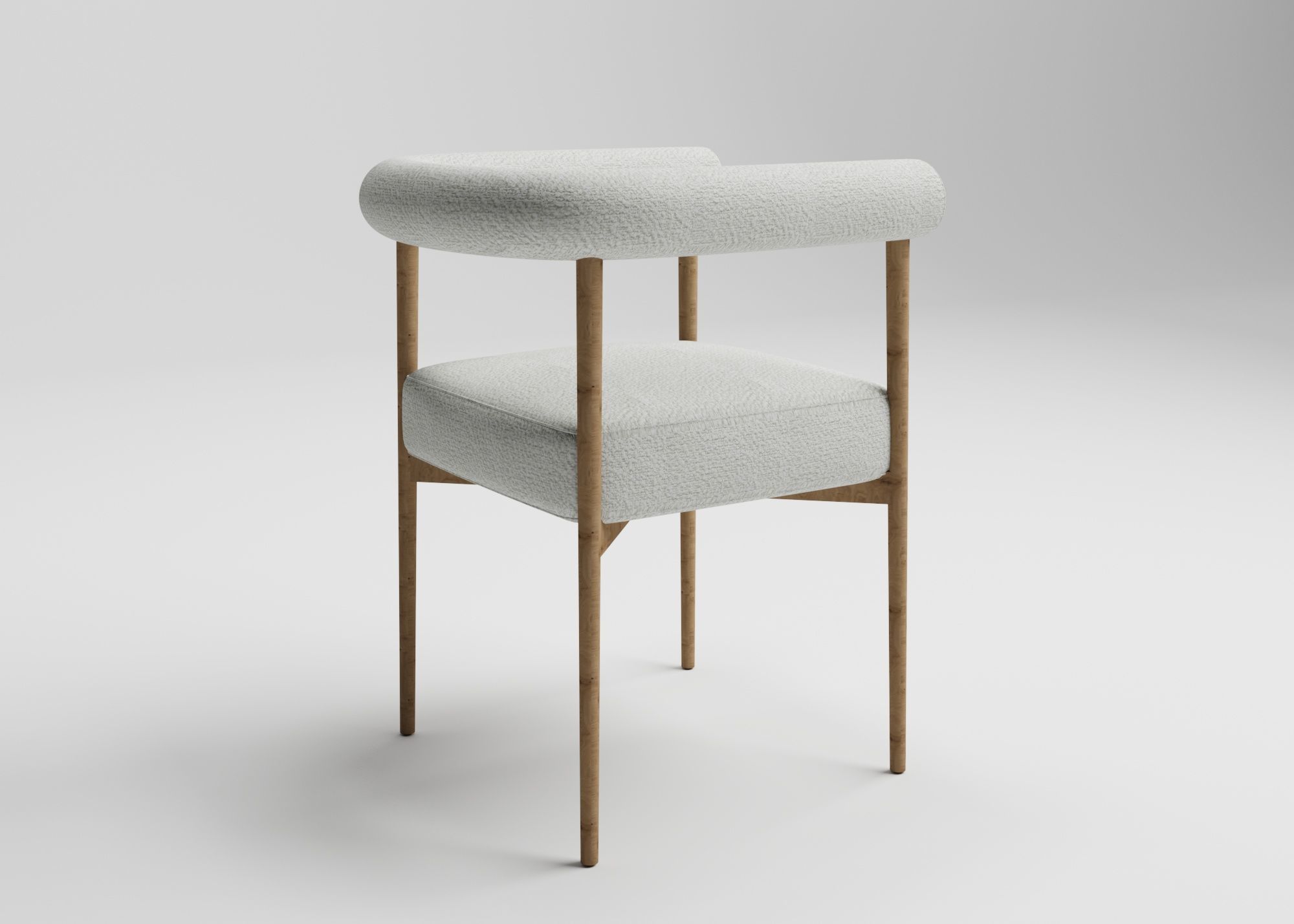 Modern Chair 3D model_2