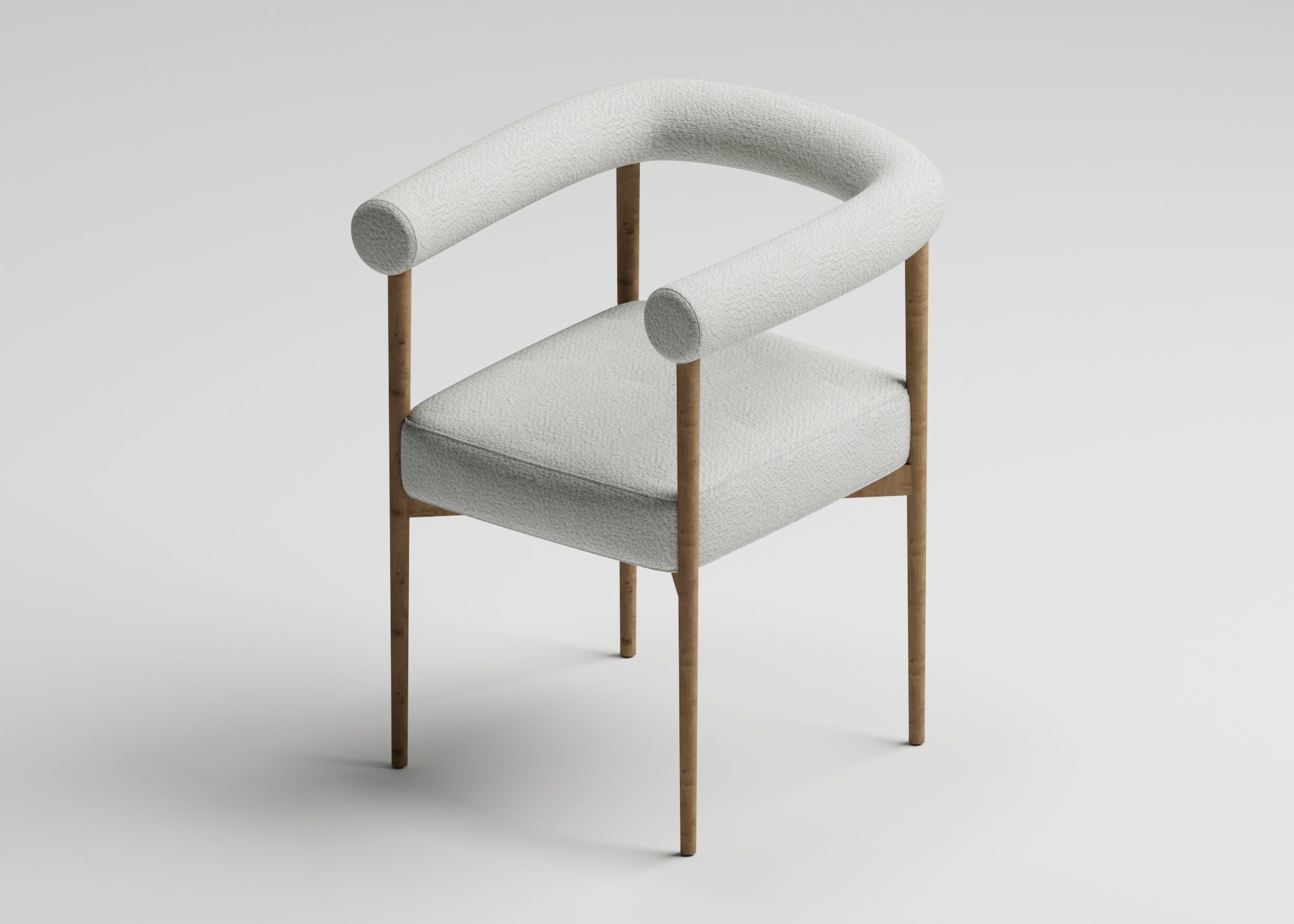 Modern Chair 3D model_4