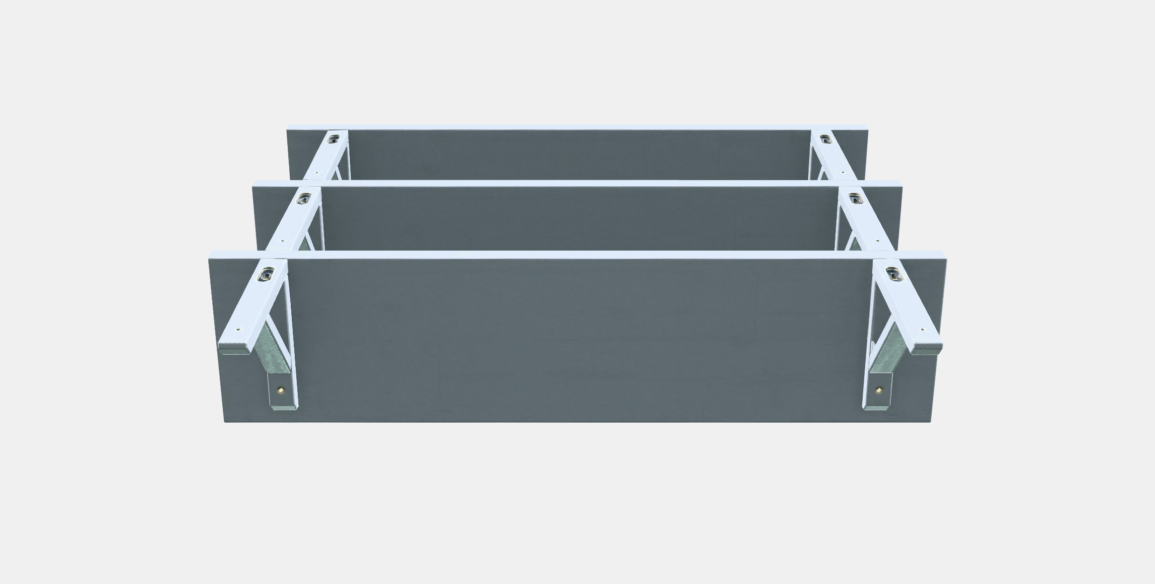 TRANHULT - SANDSHULT Wall shelf combination Low-poly 3D model_8