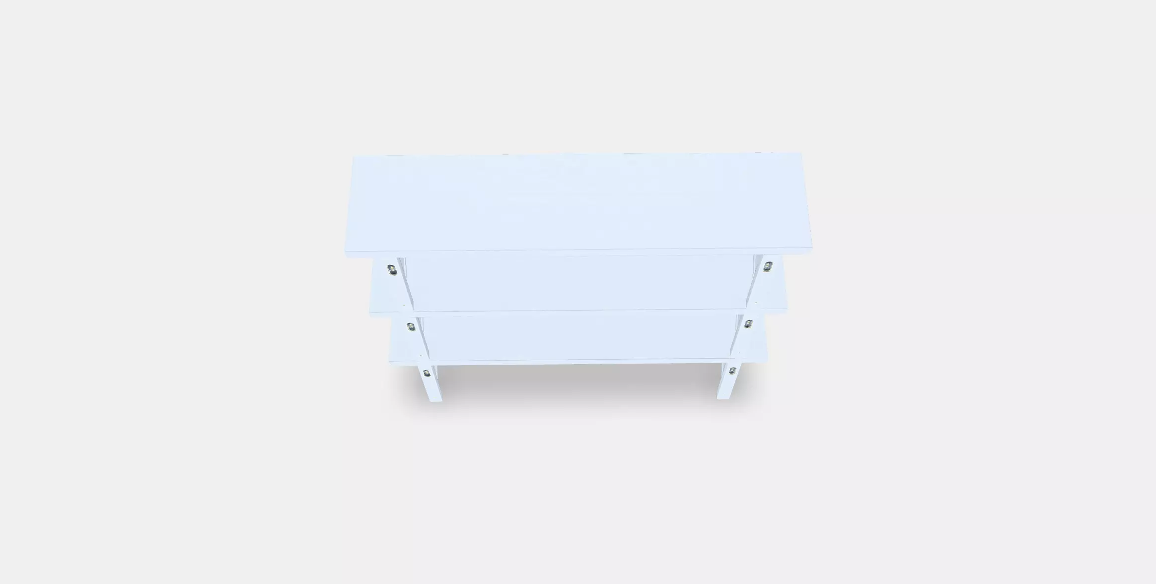 TRANHULT - SANDSHULT Wall shelf combination Low-poly 3D model_0