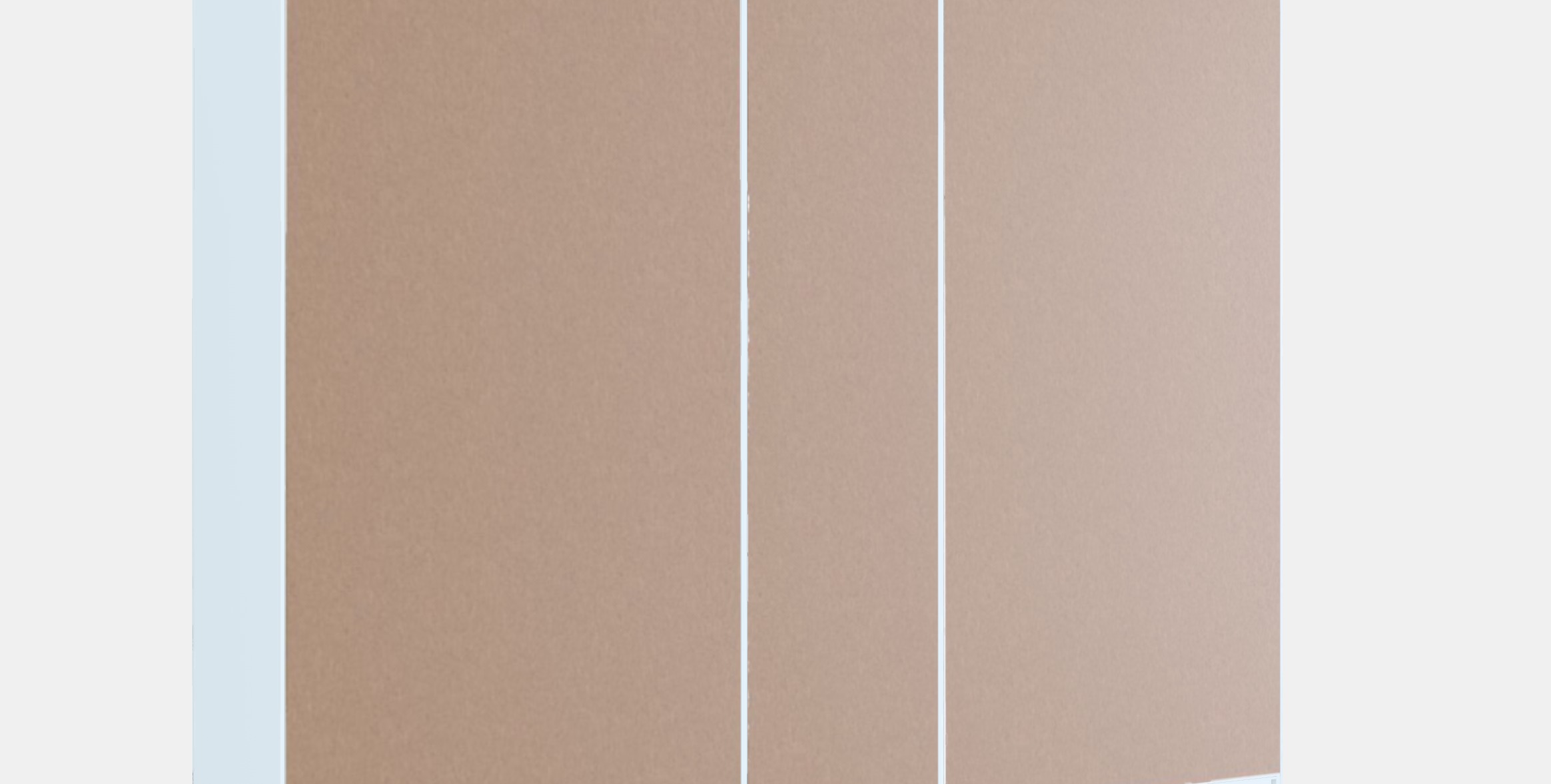 PAX - FORSAND Wardrobe 1 Low-poly 3D model_6