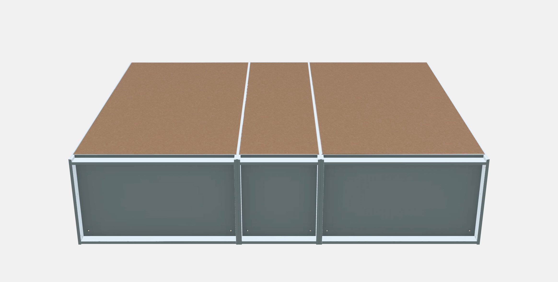 PAX - FORSAND Wardrobe 1 Low-poly 3D model_7