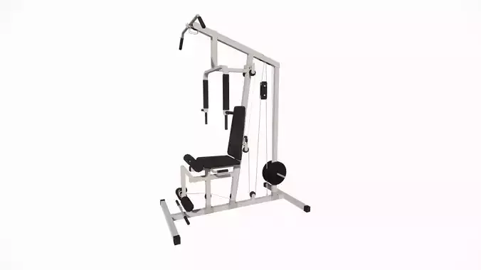 Gym Equipments-gym by Bodysolid-Machine the gym 3D model