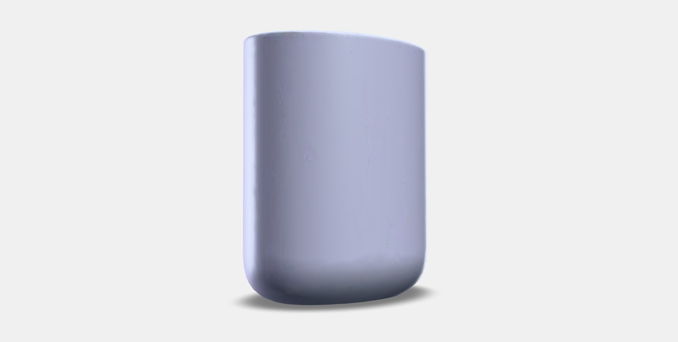 EKOLN Toothbrush holder 3 Low-poly 3D model_3