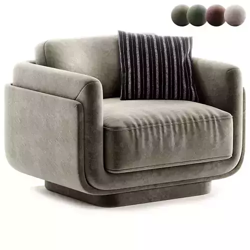  Ebisu Armchair by Charlotte Biltgen