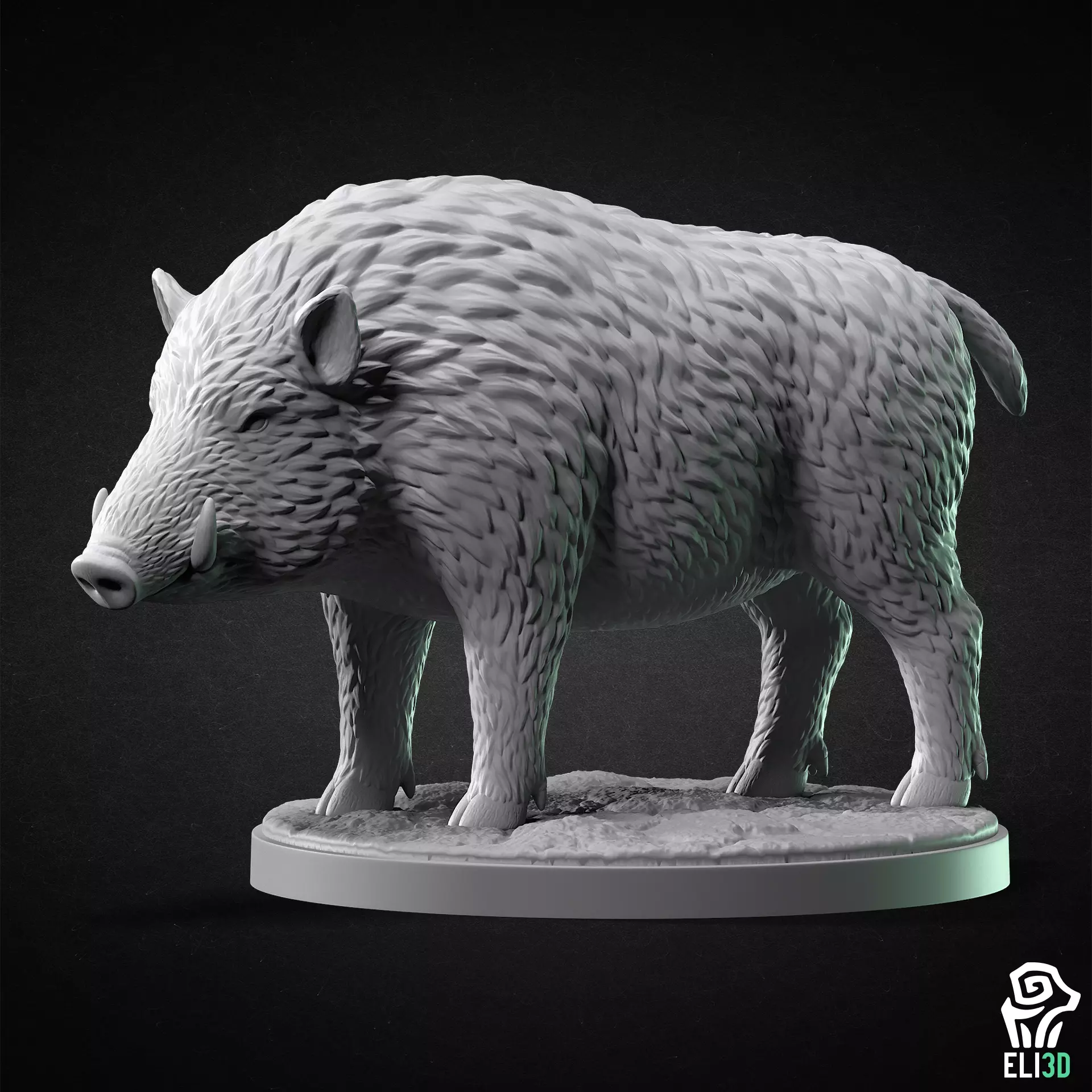 Boar - Animal 3D print model